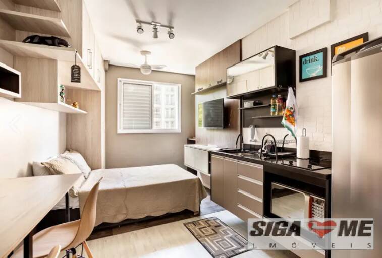 Apartamento à venda com 1 quarto, 27m² - Foto 1