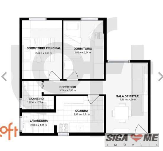 Apartamento à venda com 2 quartos - Foto 14